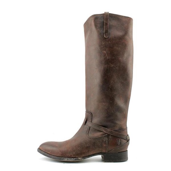 AUTHENTIC FRYE DISTRESSED BOOTS - Picture 2 of 7